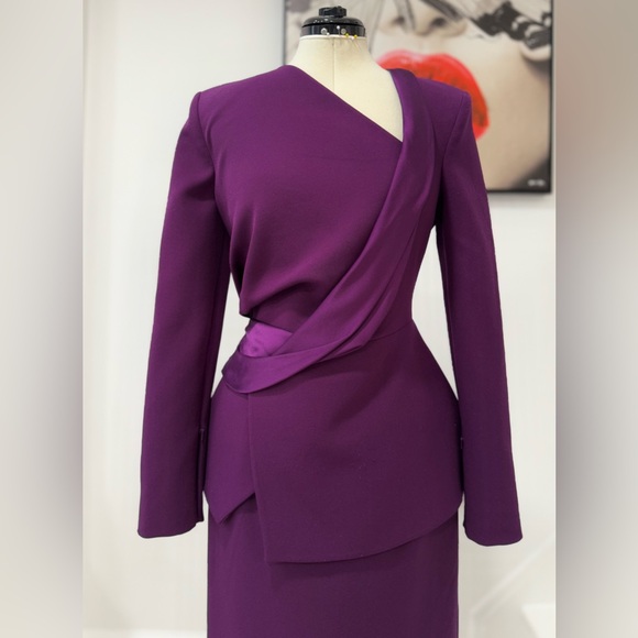 Safiyaa Laurana Currant Midi Dress - Picture 4 of 13